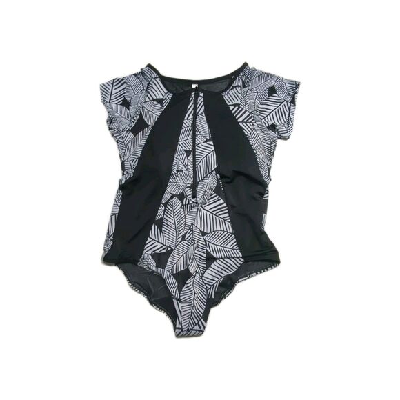 Swim By CACIQUE Active No Wire Lightly Lined Full Coverage One-Piece Swimsuit 18 - Picture 2 of 13